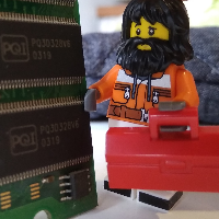 me as lego with a ram hardware